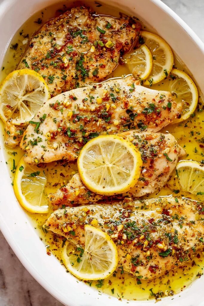 Garlic Butter Baked Tilapia Recipe