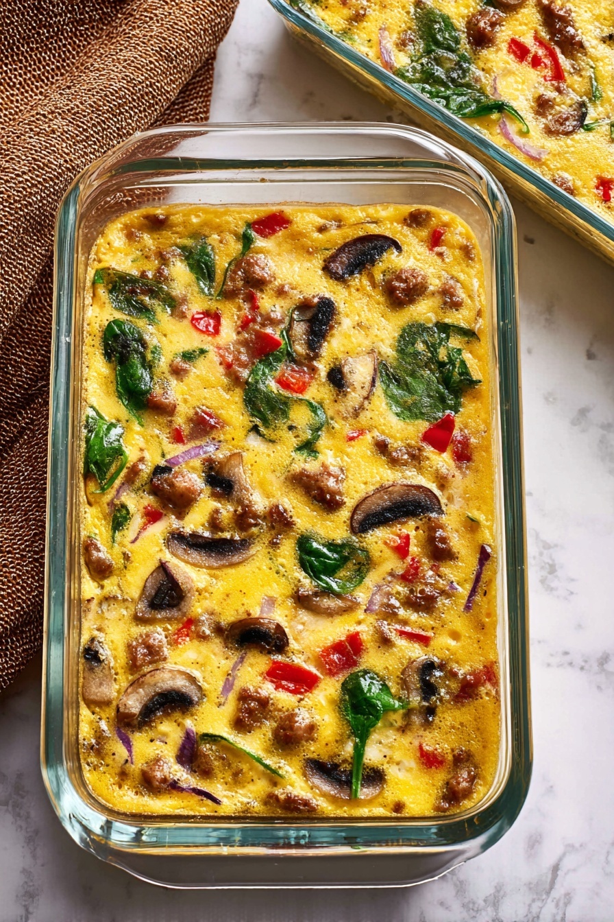 Meal Prep Breakfast Egg Muffins Recipe - Serving