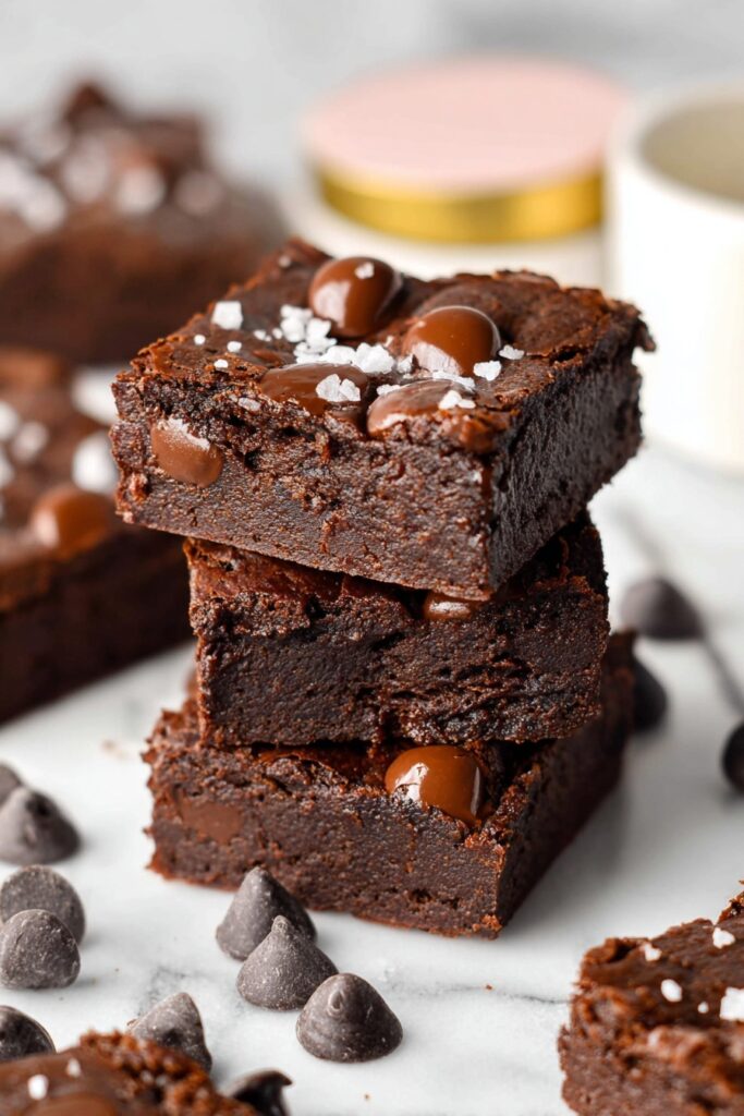 Greek Yogurt Brownies Healthy Chocolate Recipe
