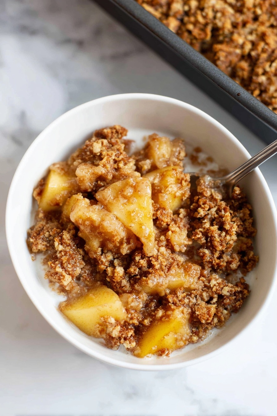 Healthy Apple Crumble Bake Recipe
