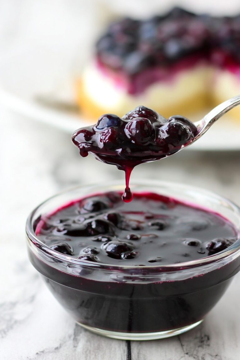 Blueberry Syrup for Waffles and Pancakes Recipe