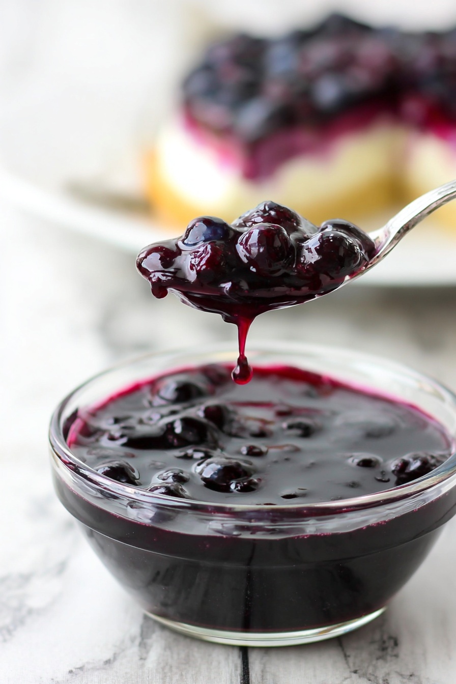 Blueberry Syrup for Waffles and Pancakes Recipe