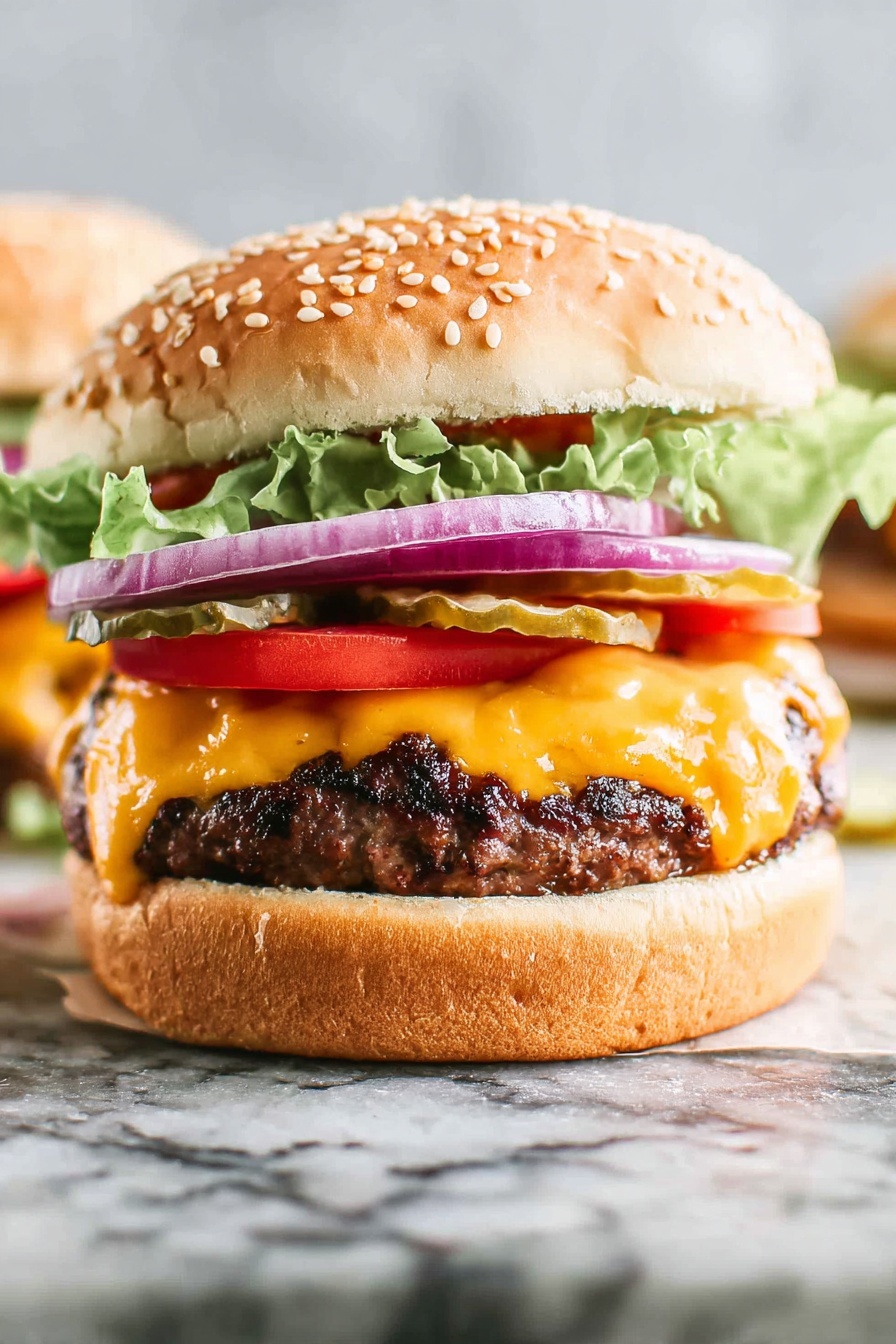 Perfect Grilled Hamburger Recipe