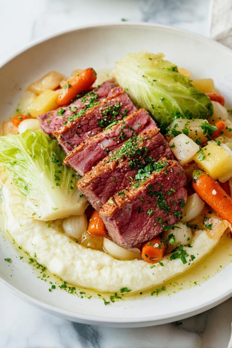 Crock Pot Corned Beef and Cabbage Recipe