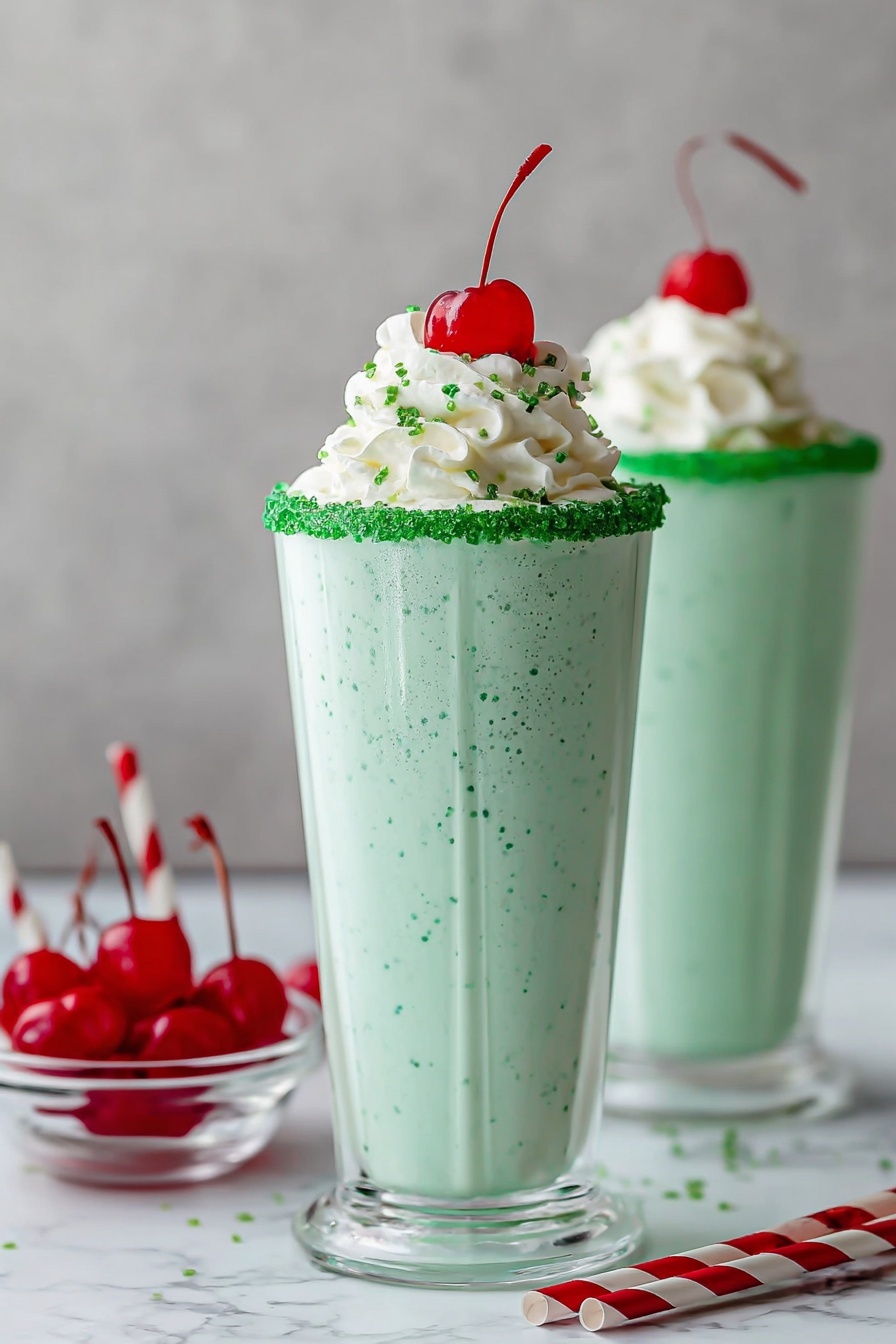 Copycat Shamrock Mint Shake Recipe