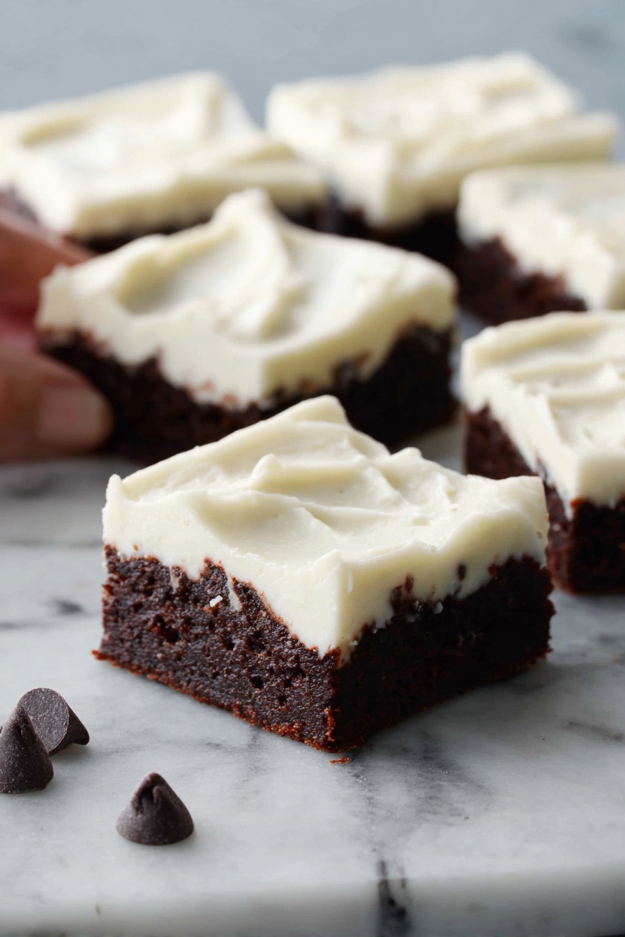 Baileys Irish Cream Brownies Recipe - Serving