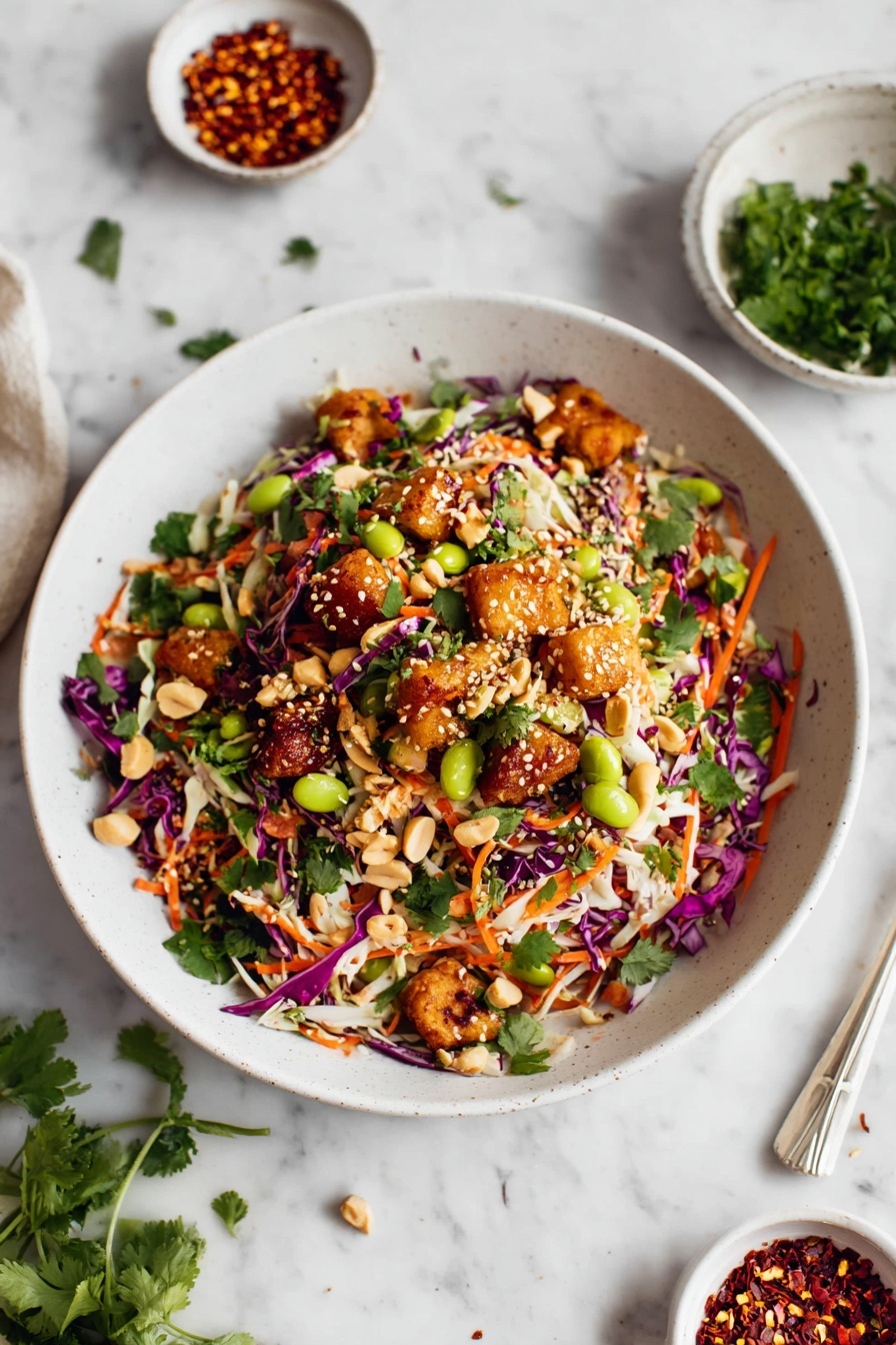 Asian Chicken Crunch Salad Recipe