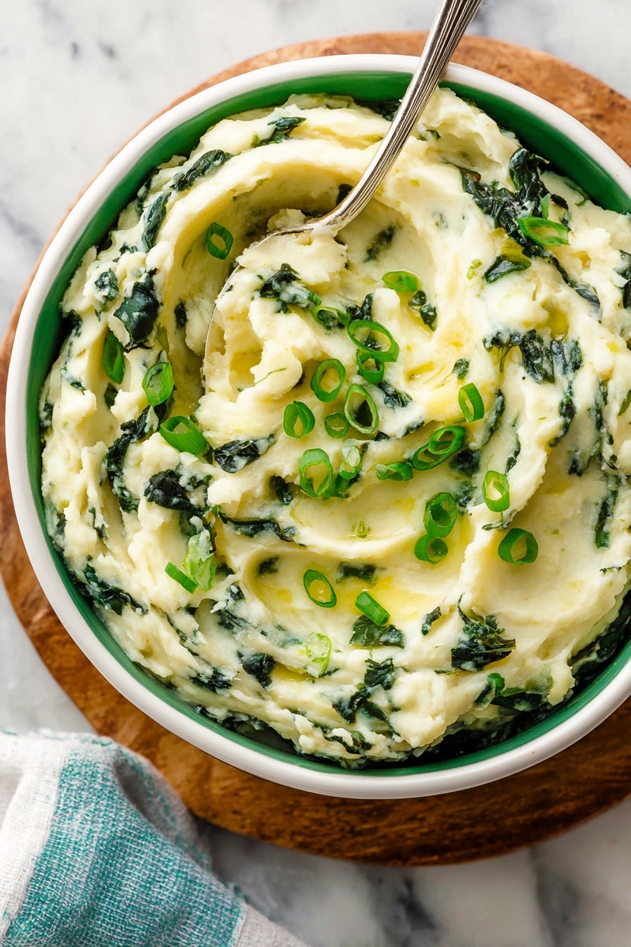 Kale Colcannon Mash Recipe - Serving