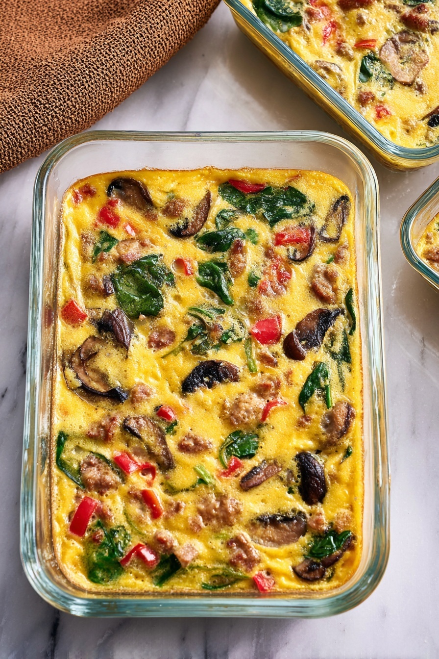 Meal Prep Breakfast Egg Muffins Recipe