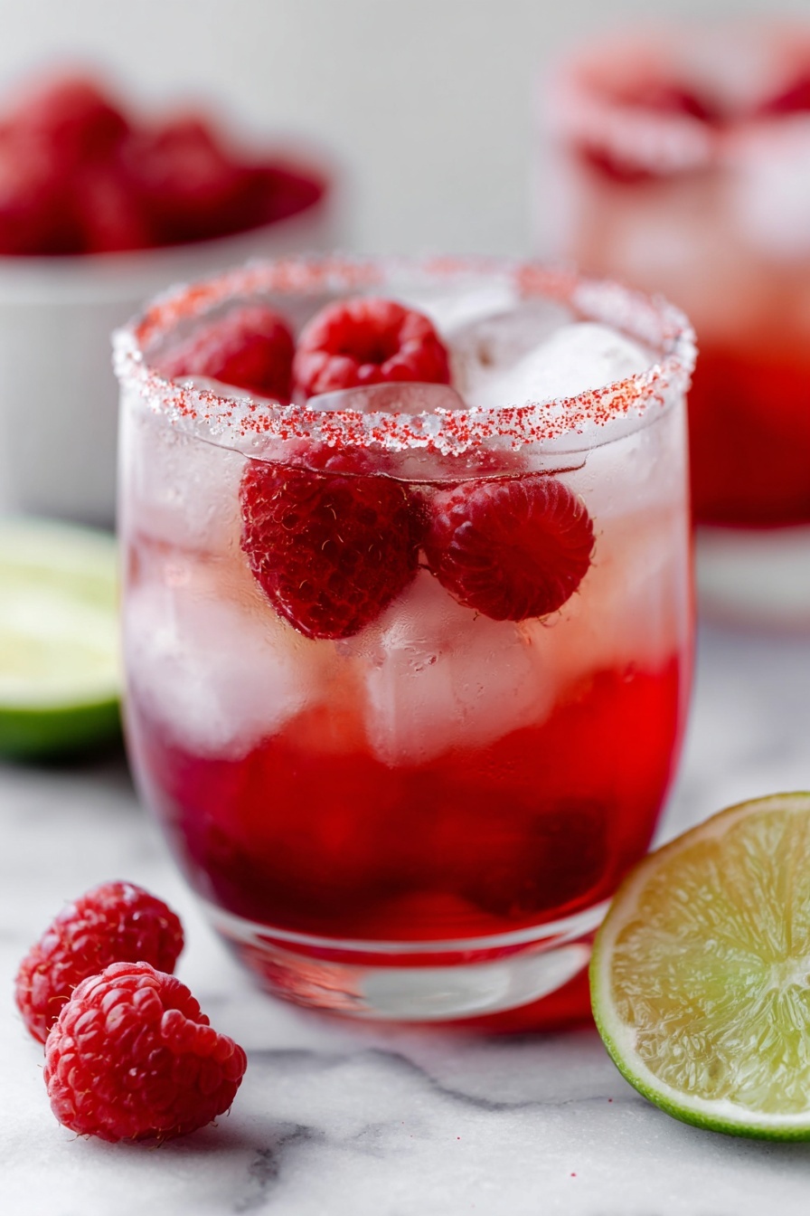 Delicious Raspberry Simple Syrup Recipe - Serving