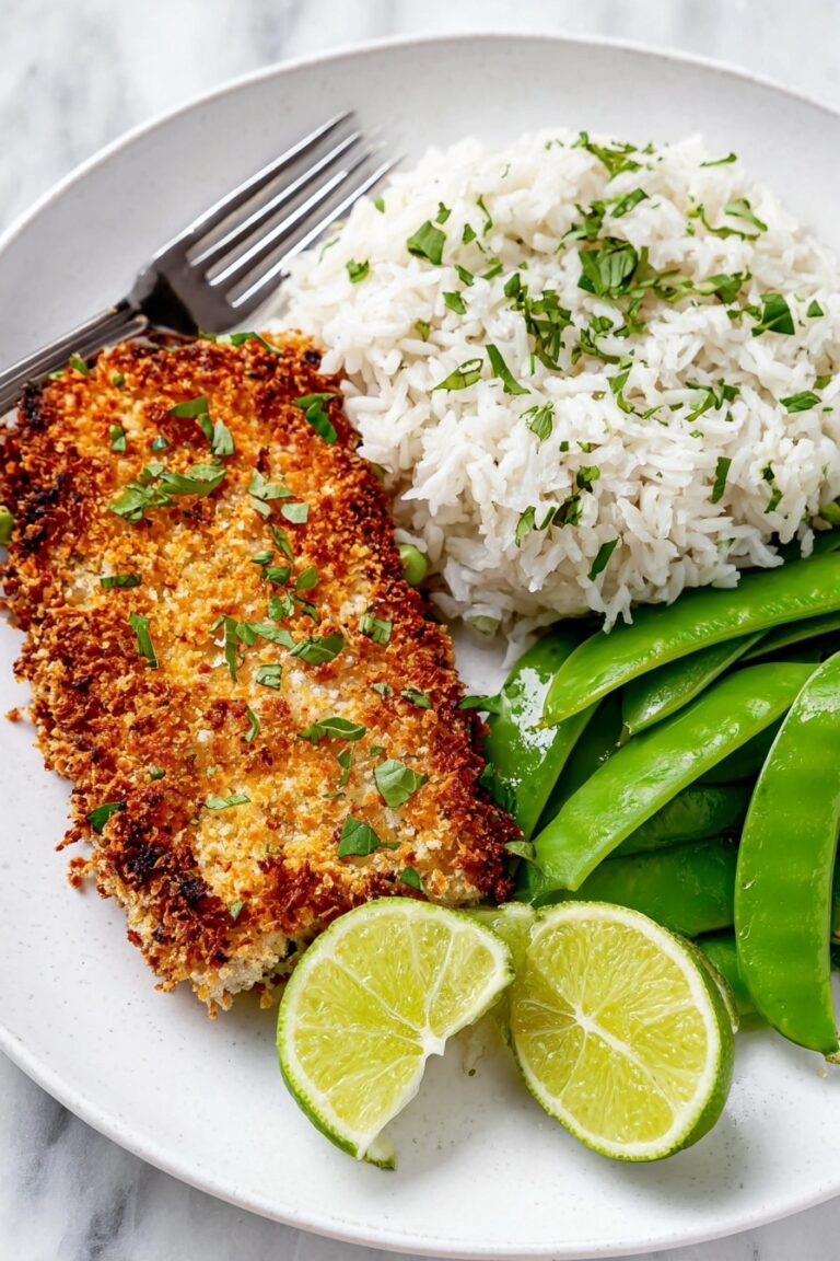 Easy Parmesan Crusted Tilapia Recipe