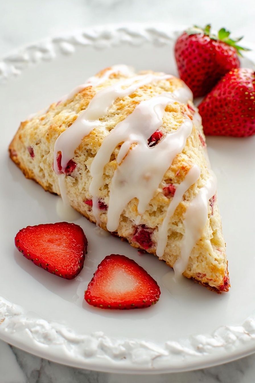 Strawberries and Cream Scones Recipe