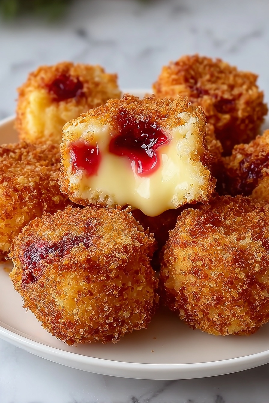 Strawberry Cheesecake Bites Recipe - Serving