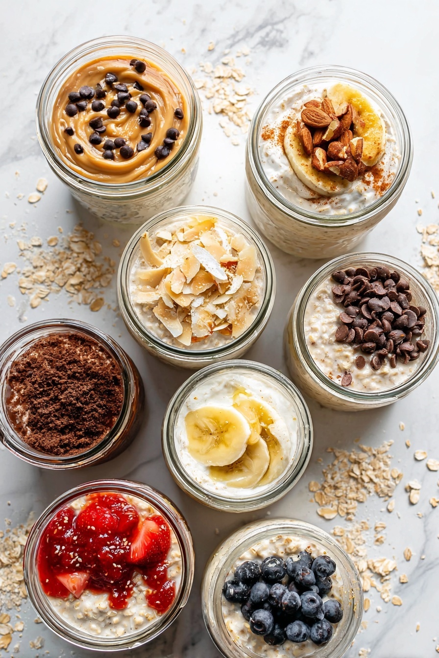 Healthy Overnight Oats Variations Recipe